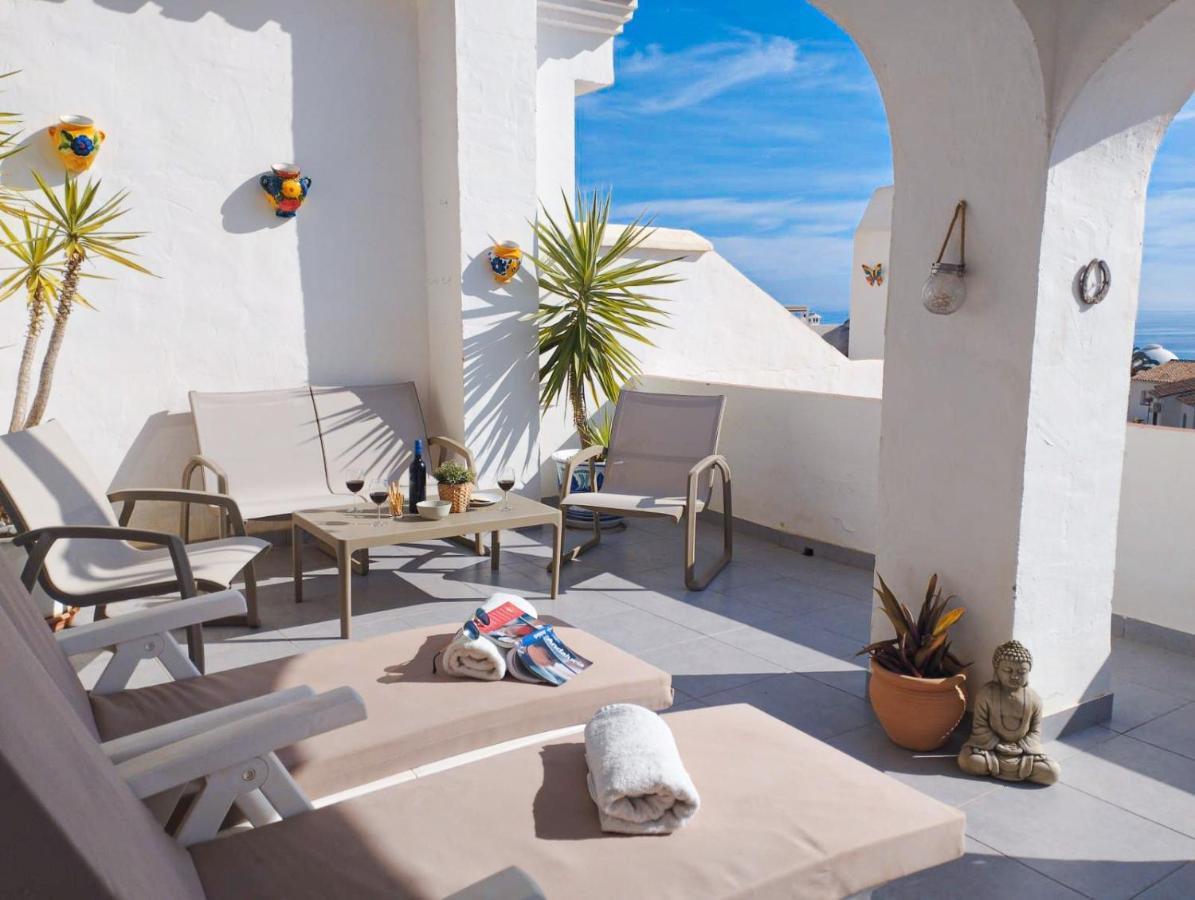 Beautiful Apartment With Amazing Sea View Nerja Esterno foto